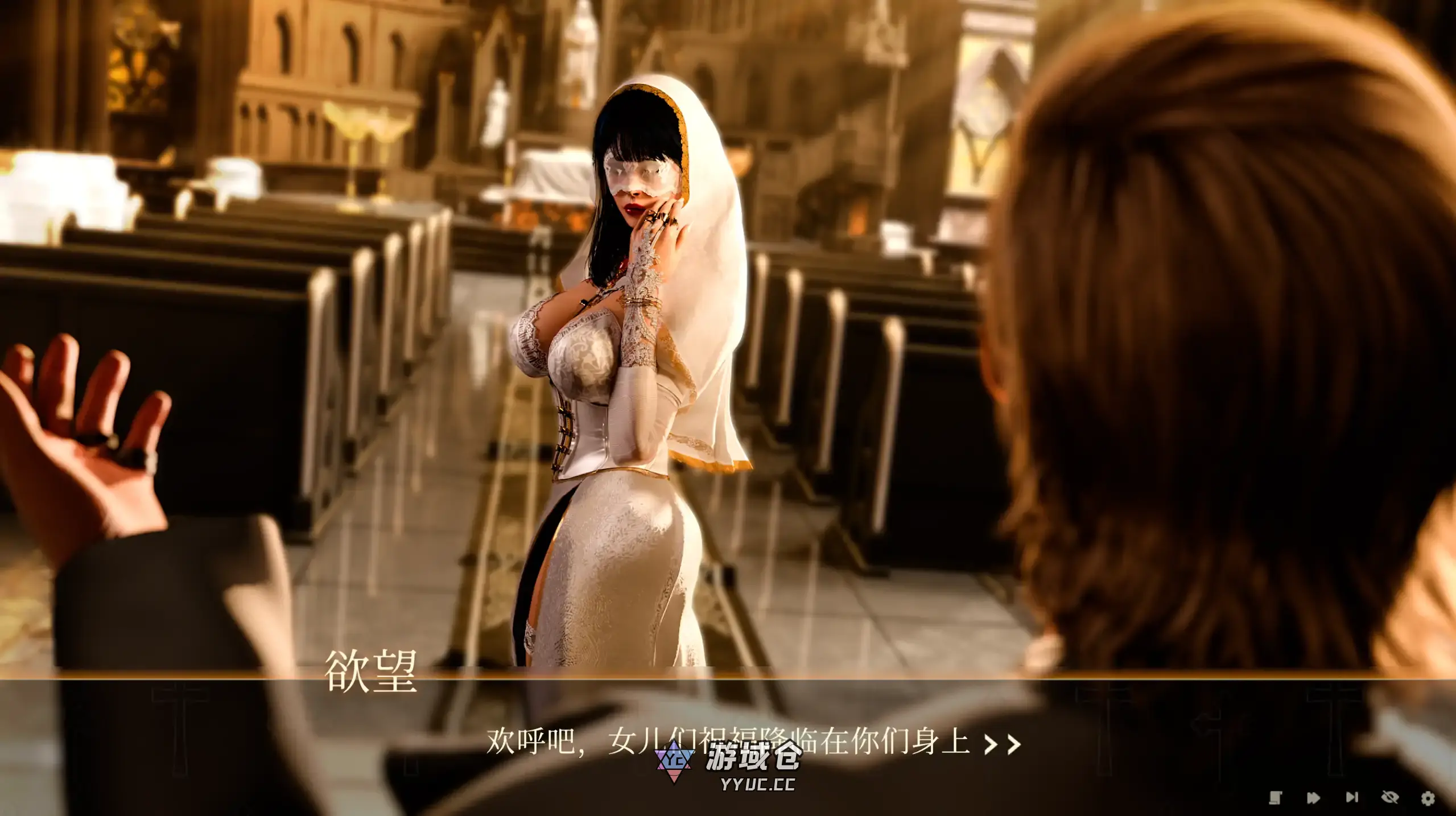 【欧美SLG/官方中文/无码】罪恶修女1.0 官方中文【PC/2.88G】