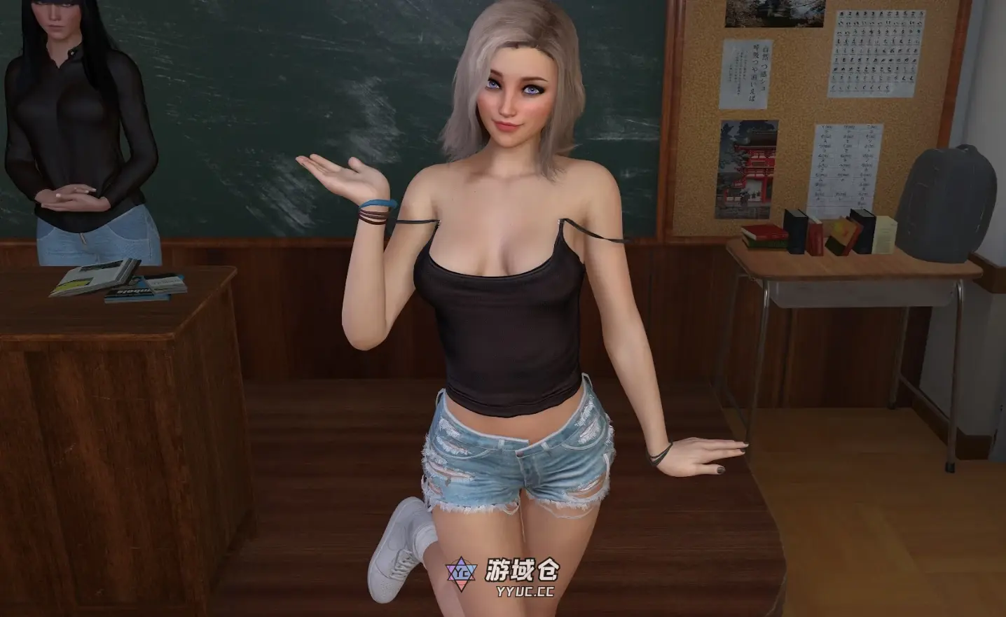 【欧美SLG/AI汉化/3D】野蛮女孩的告白0.8.1 AI汉化版【PC+安卓/4.5G/更新】